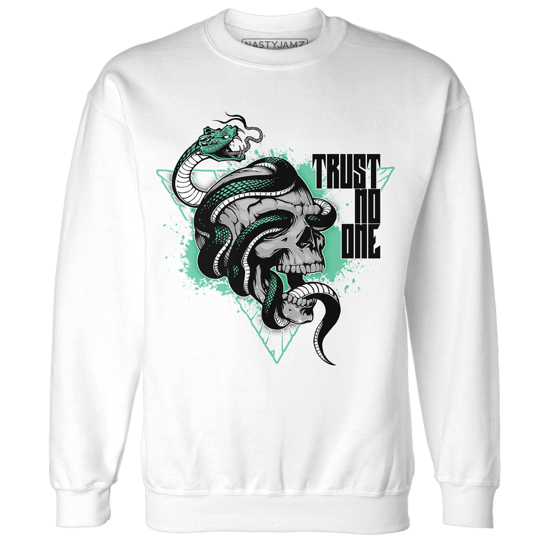 High OG Green Glow 1s Sweatshirt Match Dont Trust Any - NastyJamz