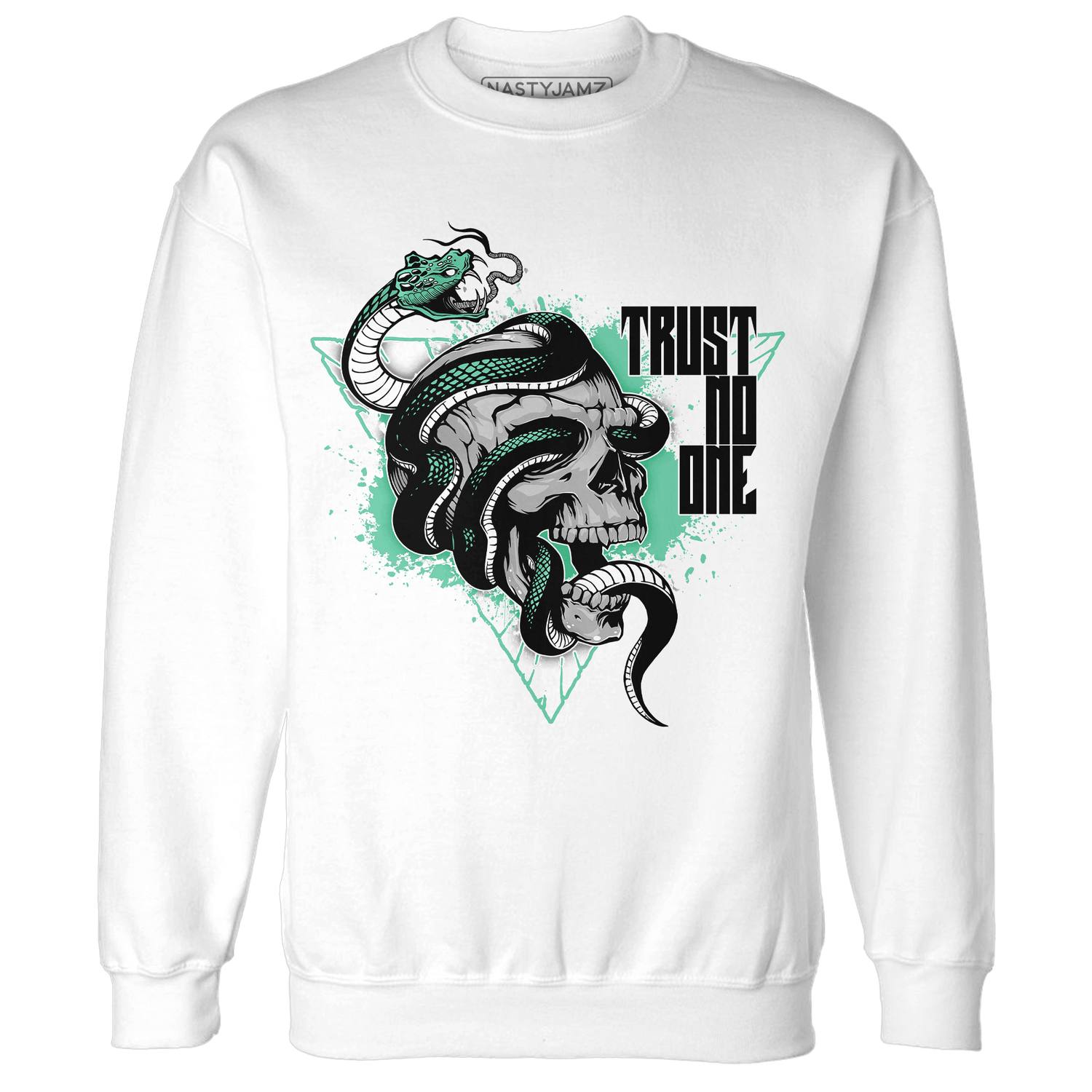 High OG Green Glow 1s Sweatshirt Match Dont Trust Any - NastyJamz