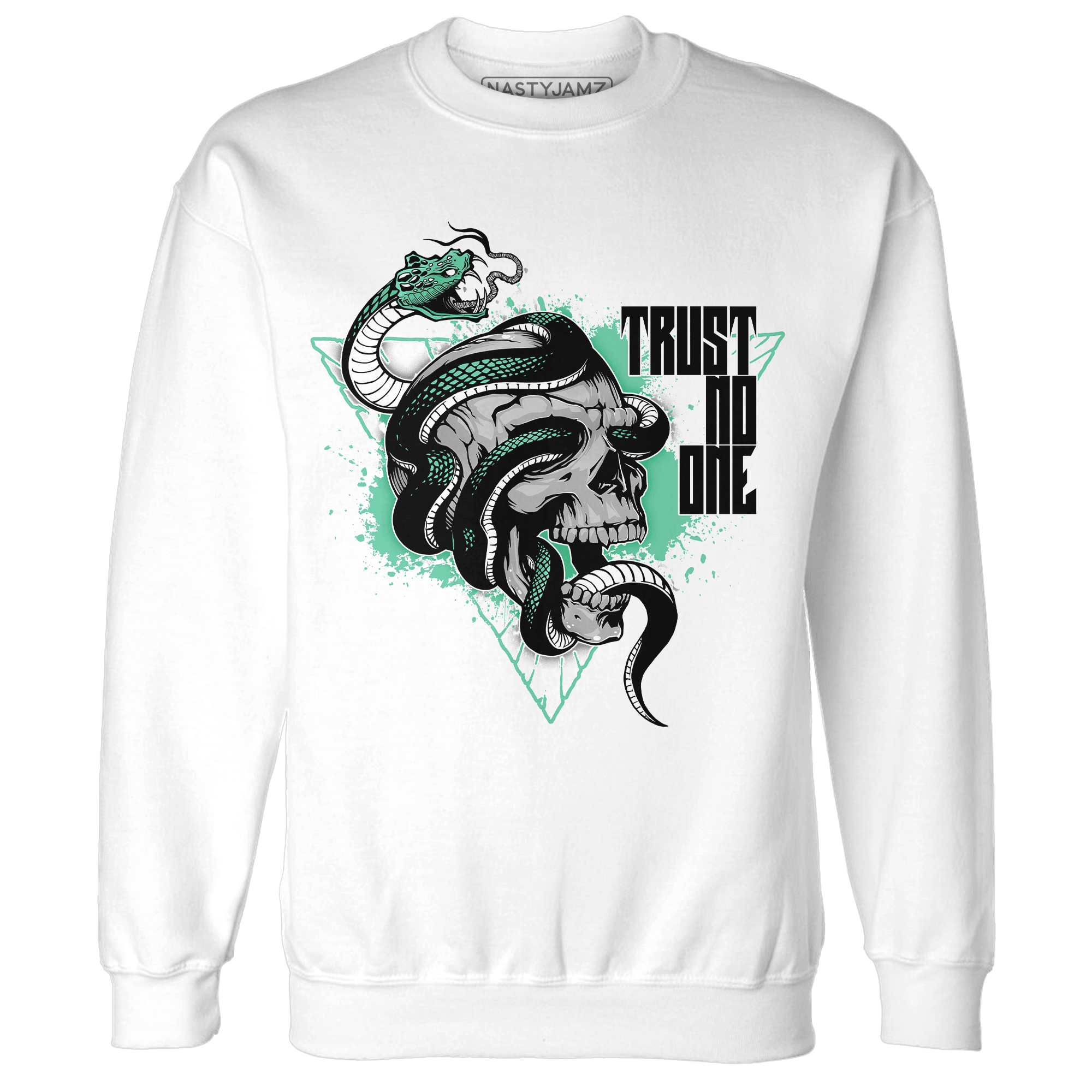 High OG Green Glow 1s Sweatshirt Match Dont Trust Any - NastyJamz