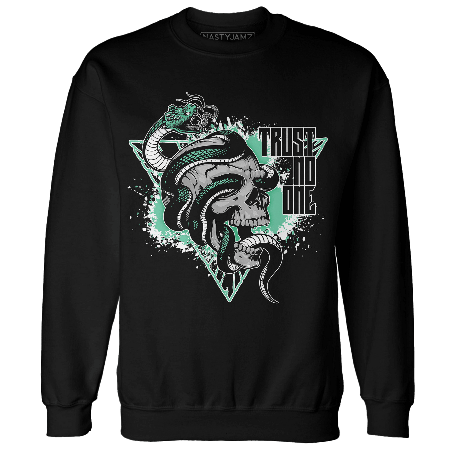 High OG Green Glow 1s Sweatshirt Match Dont Trust Any - NastyJamz