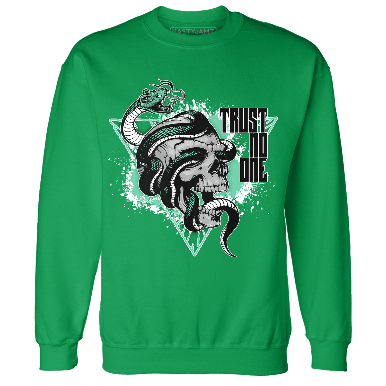 High OG Green Glow 1s Sweatshirt Match Dont Trust Any - NastyJamz