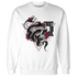 High White Team Red 1s Sweatshirt Match Dont Trust Any - NastyJamz