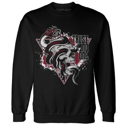 High White Team Red 1s Sweatshirt Match Dont Trust Any - NastyJamz