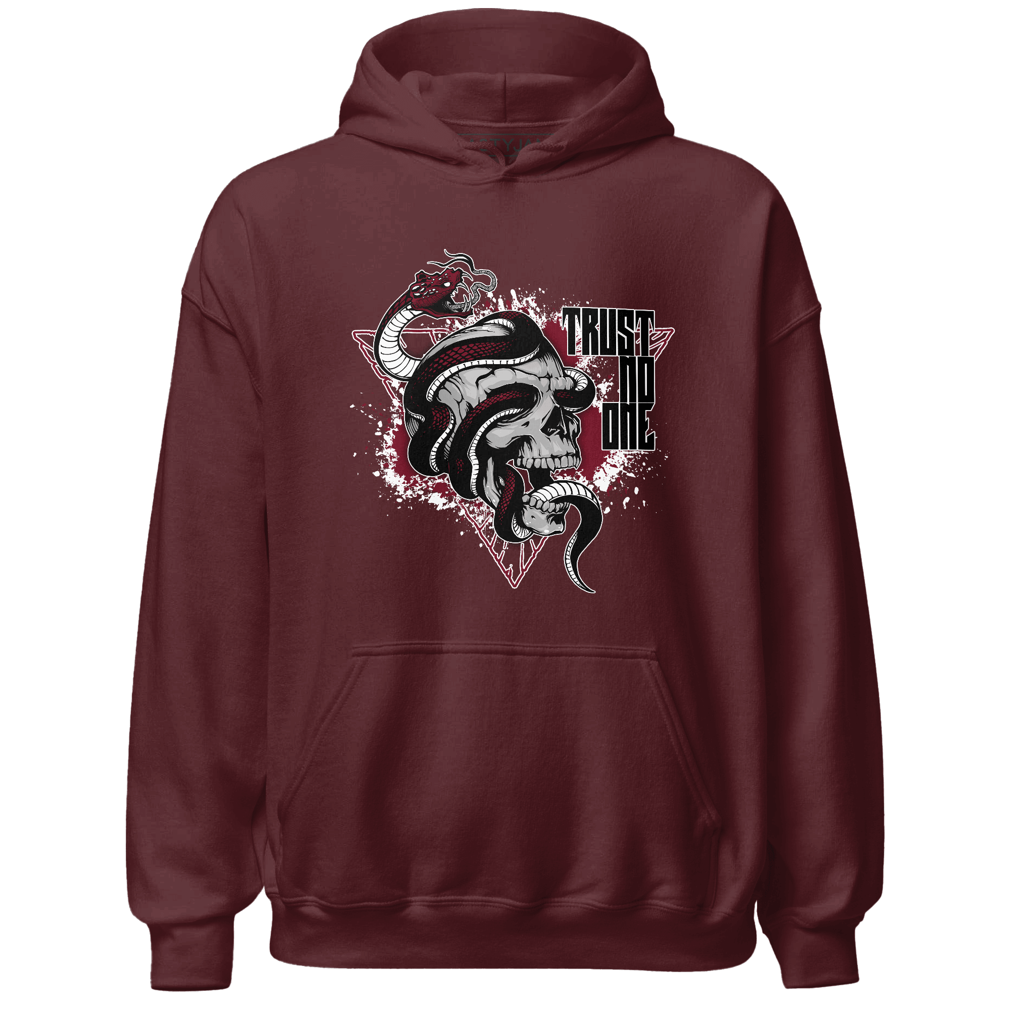 High White Team Red 1s Hoodie Match Dont Trust Any - NastyJamz