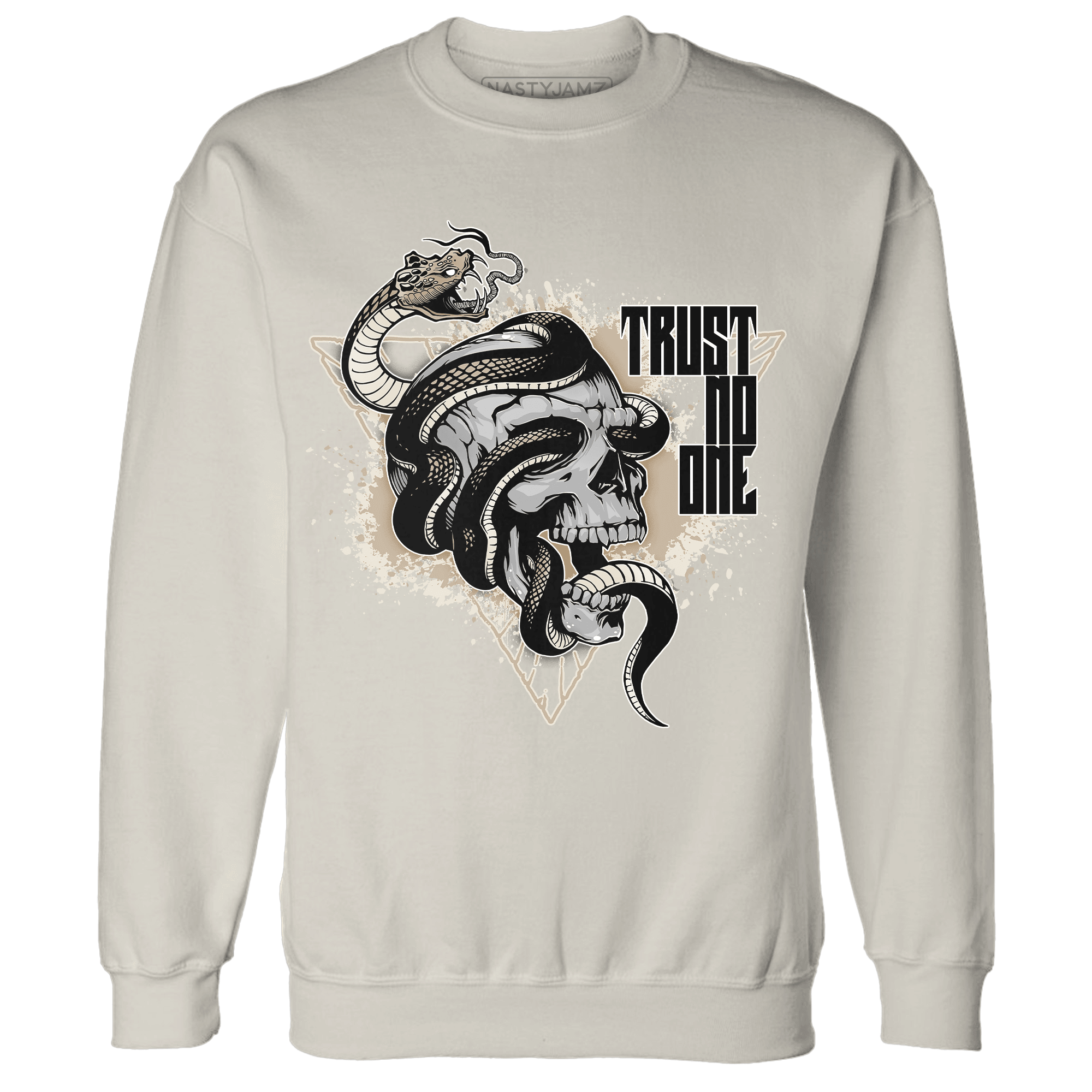 Latte 1s Sweatshirt Match Dont Trust Any - NastyJamz