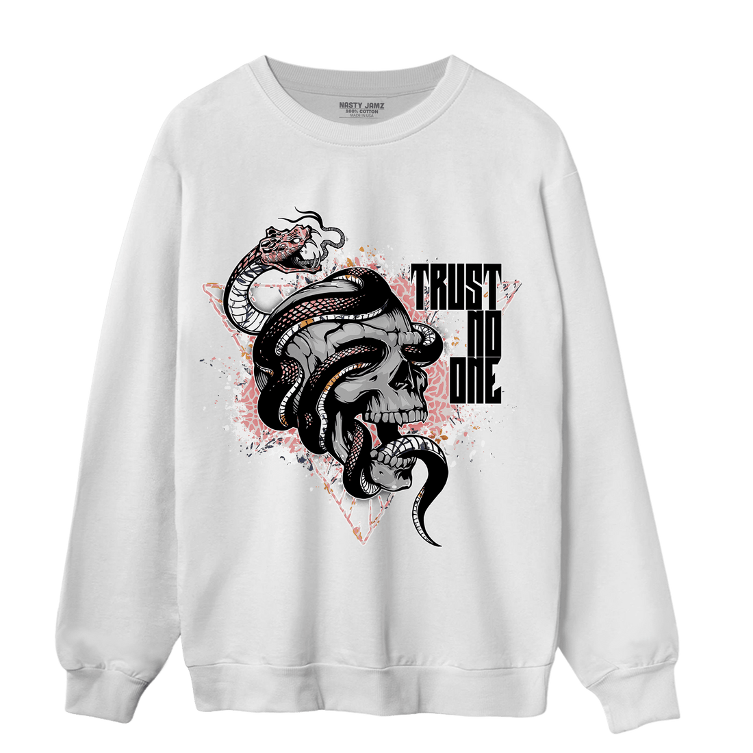 Red Stardust 3s Sweatshirt Match Dont Trust Any - NastyJamz