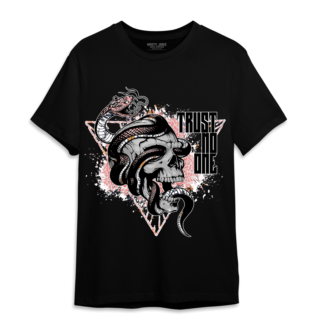 Red Stardust 3s T Shirt Match Dont Trust Any - NastyJamz