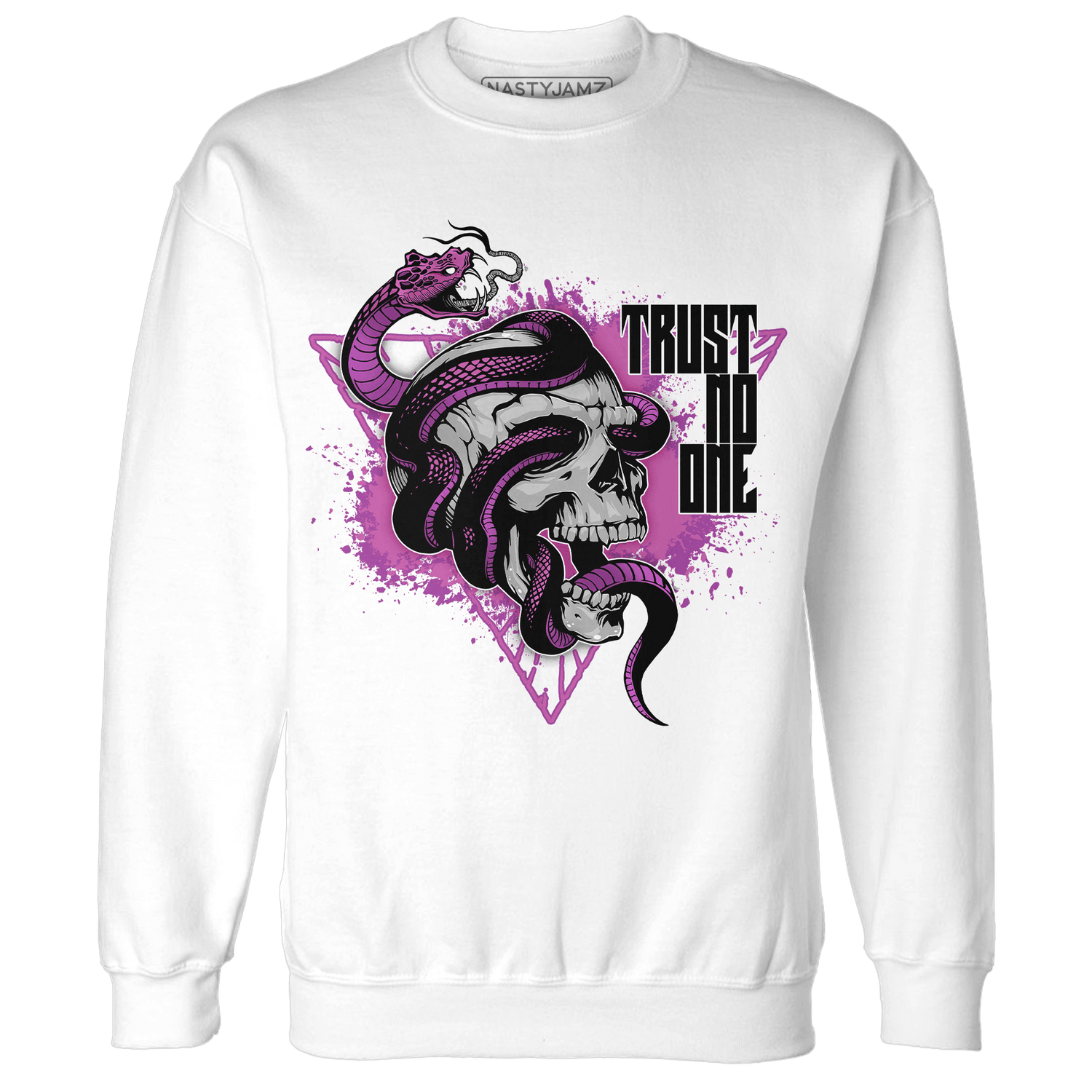 GS Hyper Violet 4s Sweatshirt Match Dont Trust Any - NastyJamz