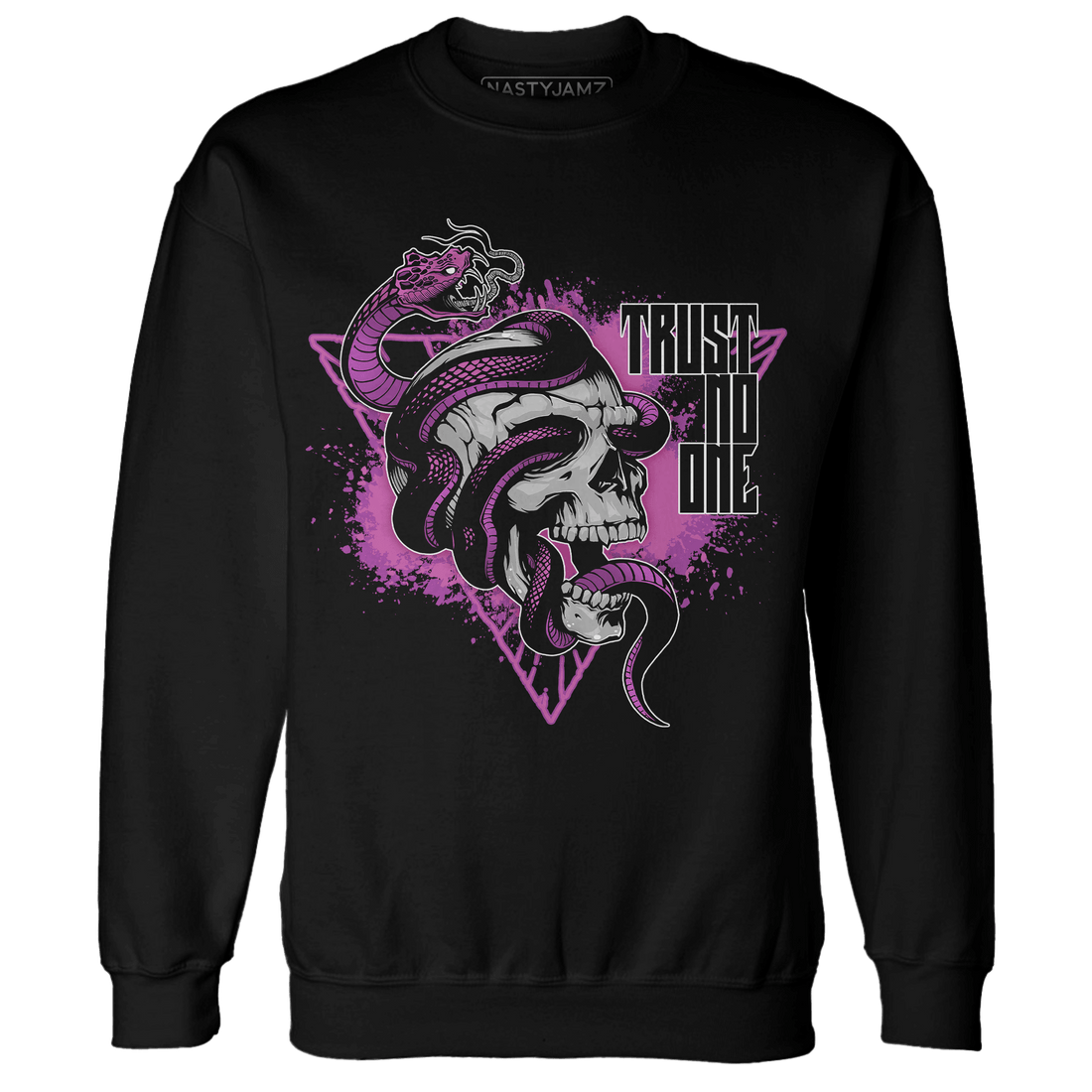 GS Hyper Violet 4s Sweatshirt Match Dont Trust Any - NastyJamz