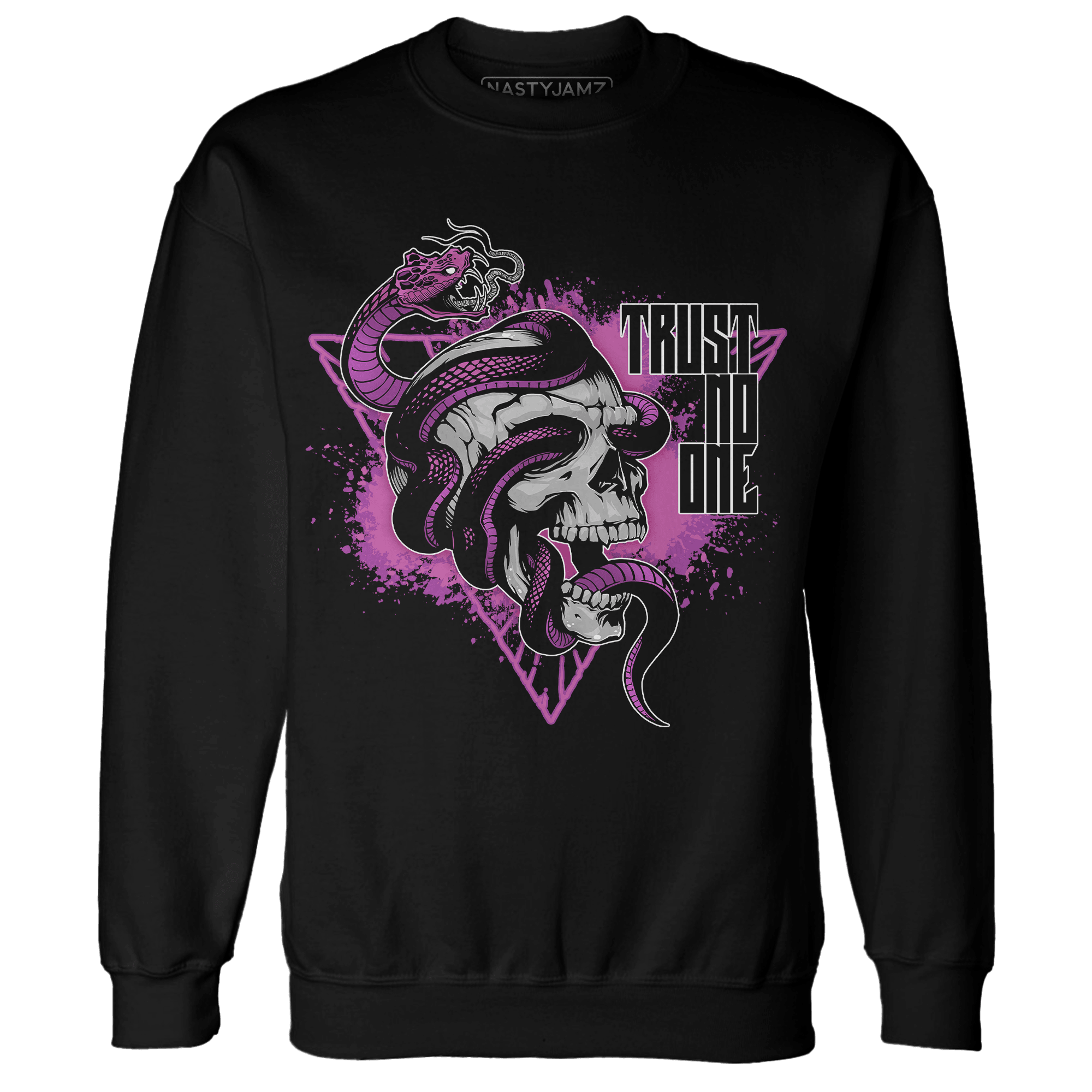 GS Hyper Violet 4s Sweatshirt Match Dont Trust Any - NastyJamz
