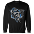Industrial Blue 4s Sweatshirt Match Dont Trust Any - NastyJamz