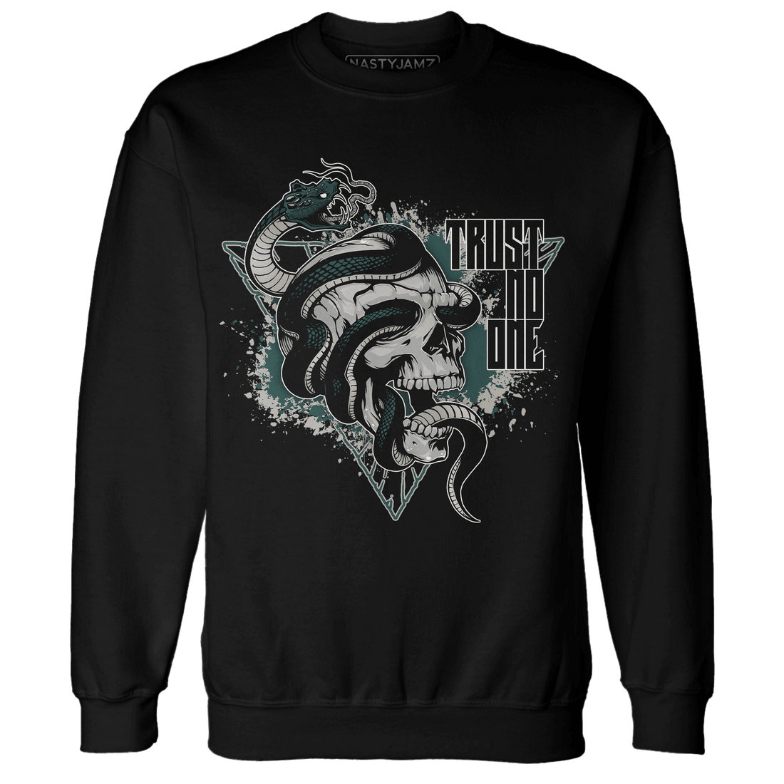 Oxidized Green 4s Sweatshirt Match Dont Trust Any - NastyJamz