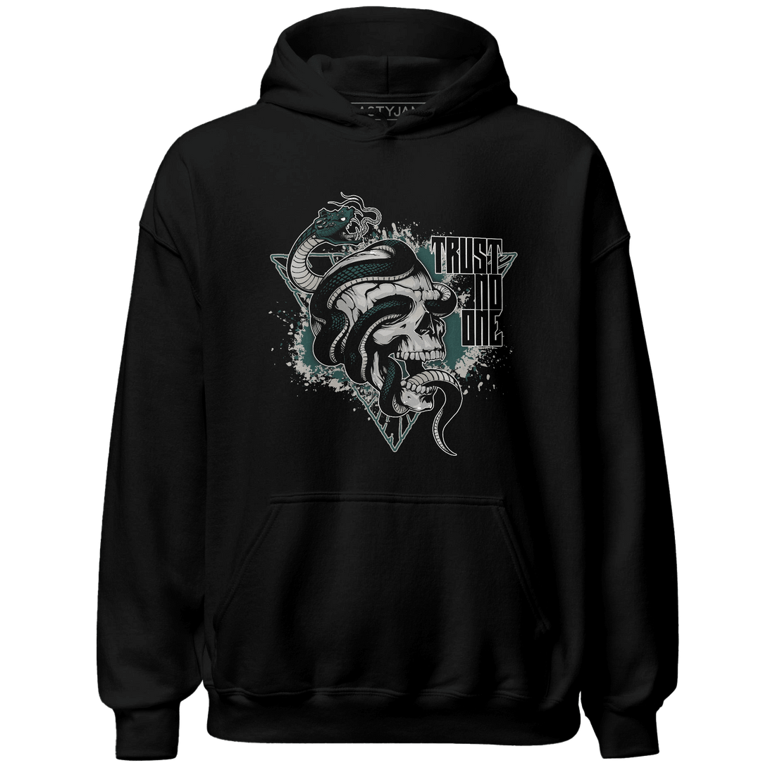 Oxidized Green 4s Hoodie Match Dont Trust Any - NastyJamz