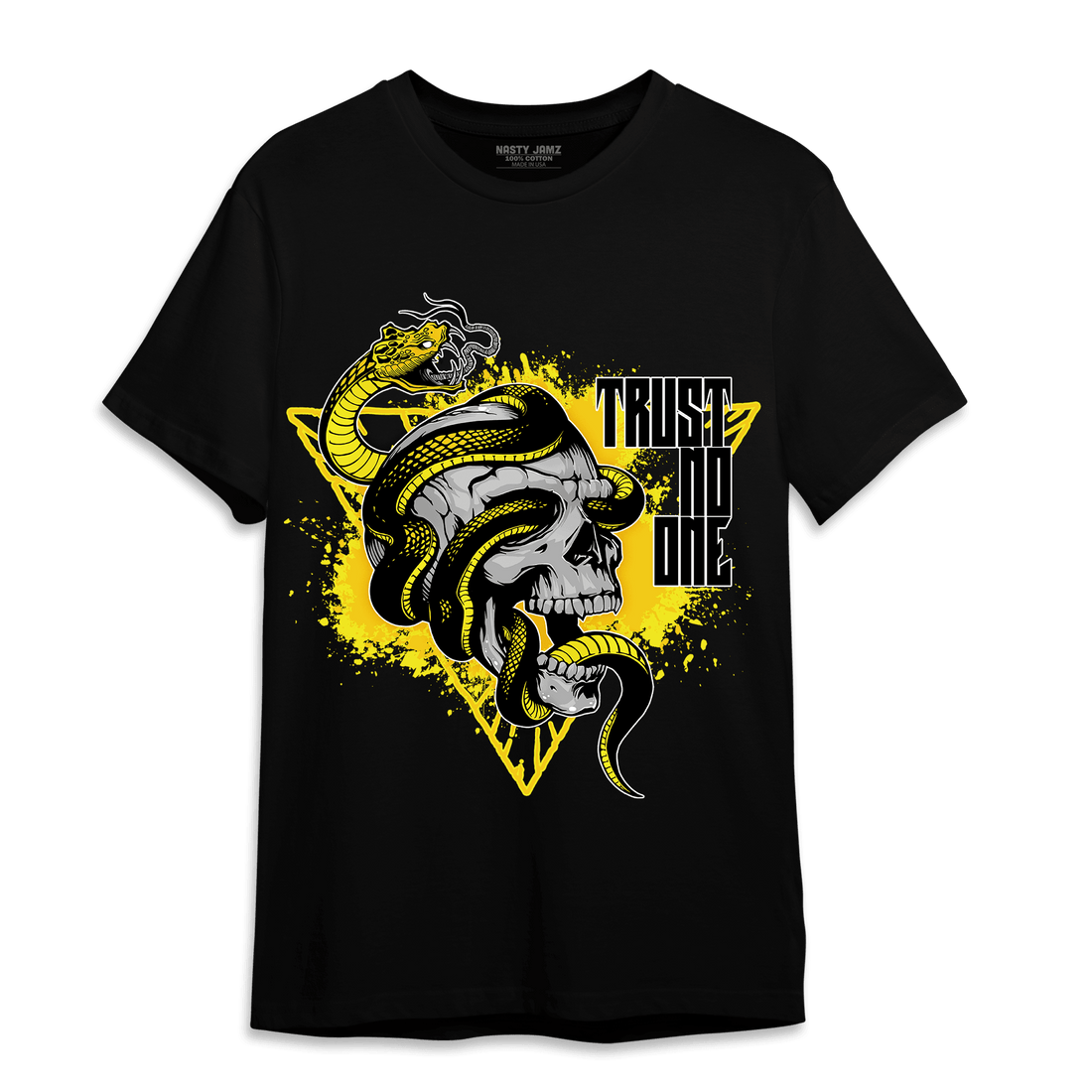 Vivid Sulfur 4s T Shirt Match Dont Trust Any - NastyJamz
