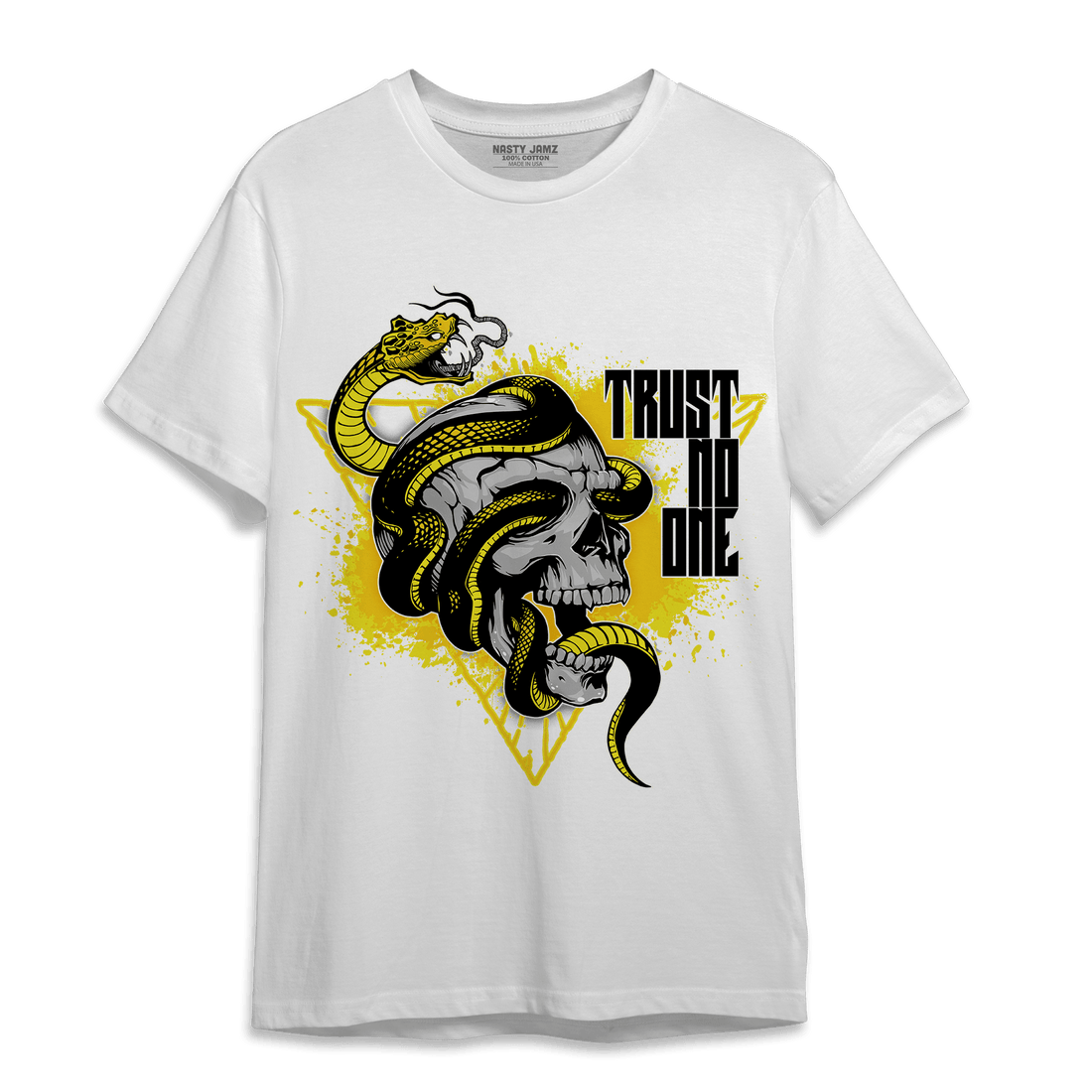 Vivid Sulfur 4s T Shirt Match Dont Trust Any - NastyJamz