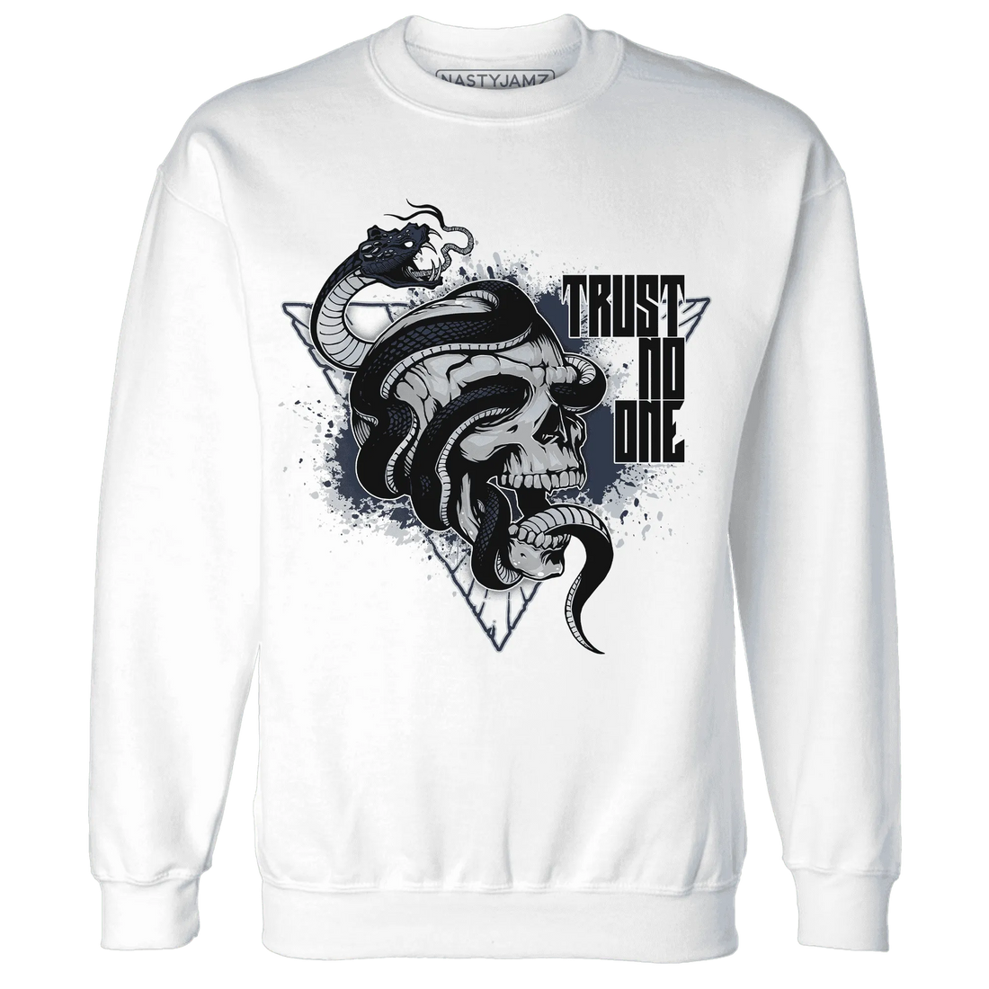 White-Navy-6s-Sweatshirt-Match-Dont-Trust-Any