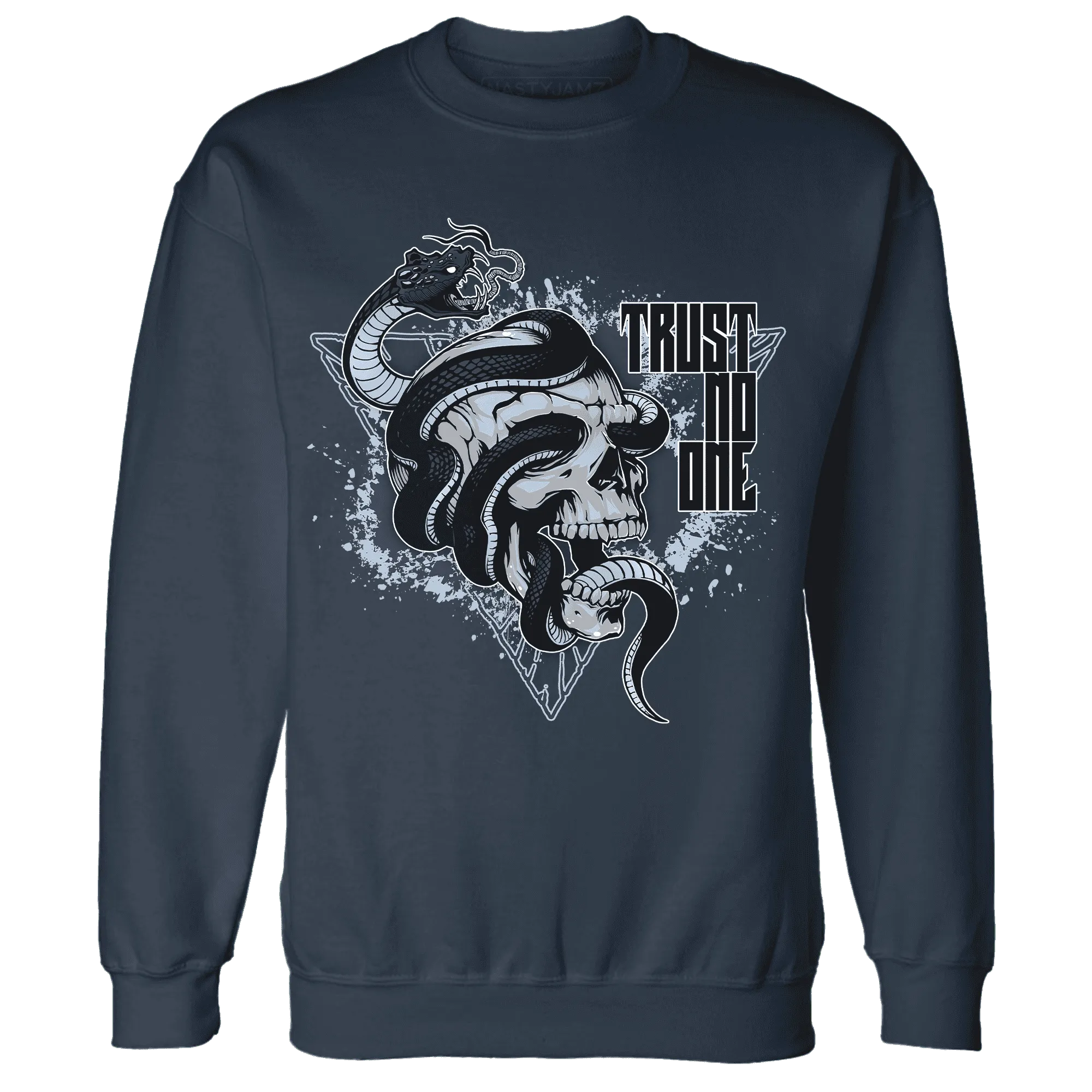 White-Navy-6s-Sweatshirt-Match-Dont-Trust-Any
