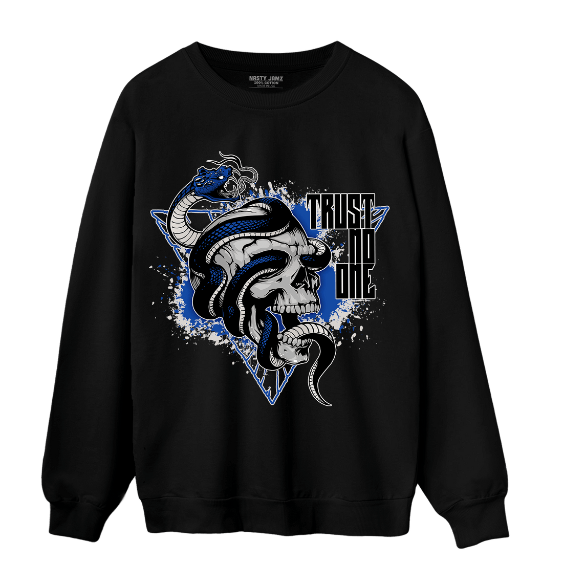 Air Max 1 86 Royal Sweatshirt Match Dont Trust Any - NastyJamz