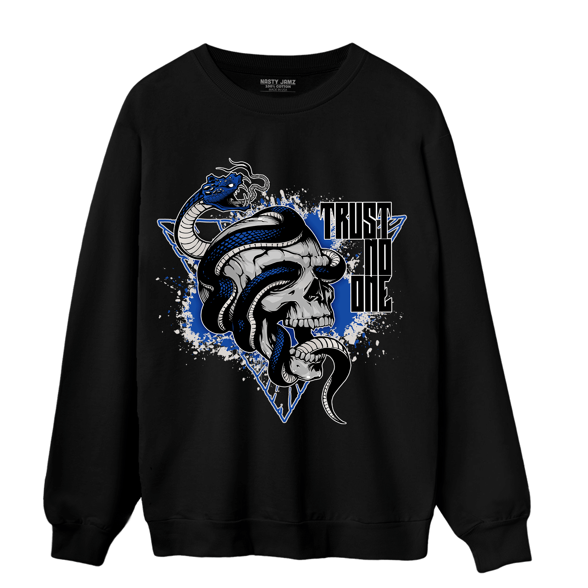 Air Max 1 86 Royal Sweatshirt Match Dont Trust Any - NastyJamz