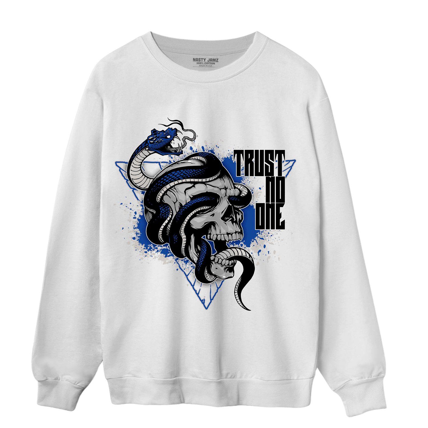 Air Max 1 86 Royal Sweatshirt Match Dont Trust Any - NastyJamz
