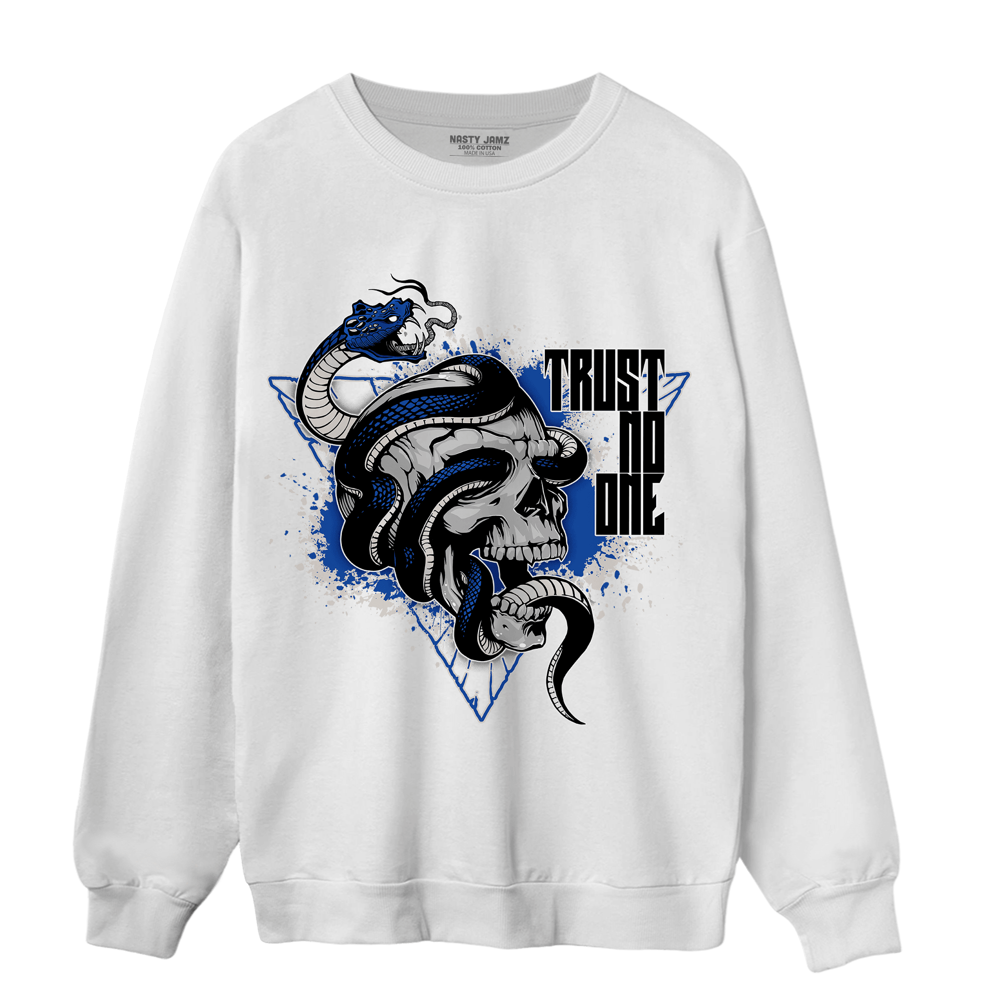 Air Max 1 86 Royal Sweatshirt Match Dont Trust Any - NastyJamz