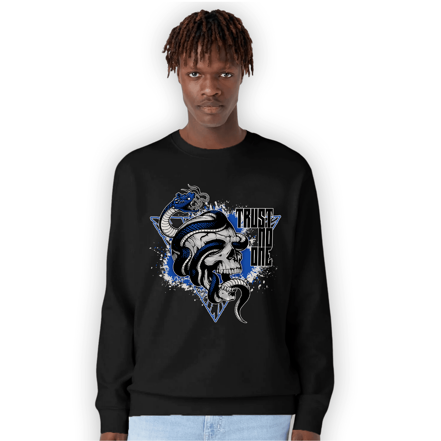 Air Max 1 86 Royal Sweatshirt Match Dont Trust Any - NastyJamz