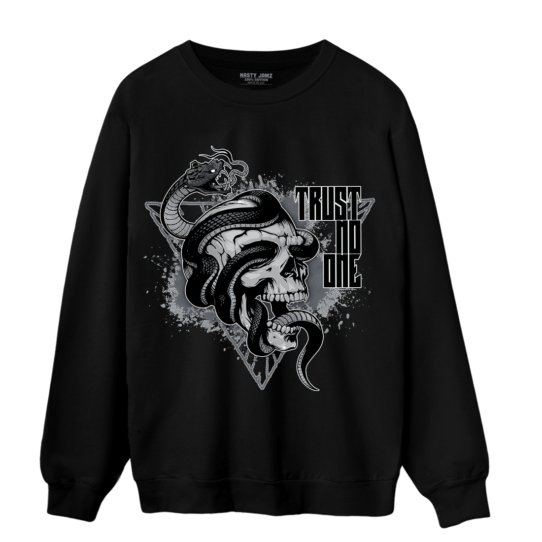 Air Max 90 Iron Grey Sweatshirt Match Dont Trust Any - NastyJamz