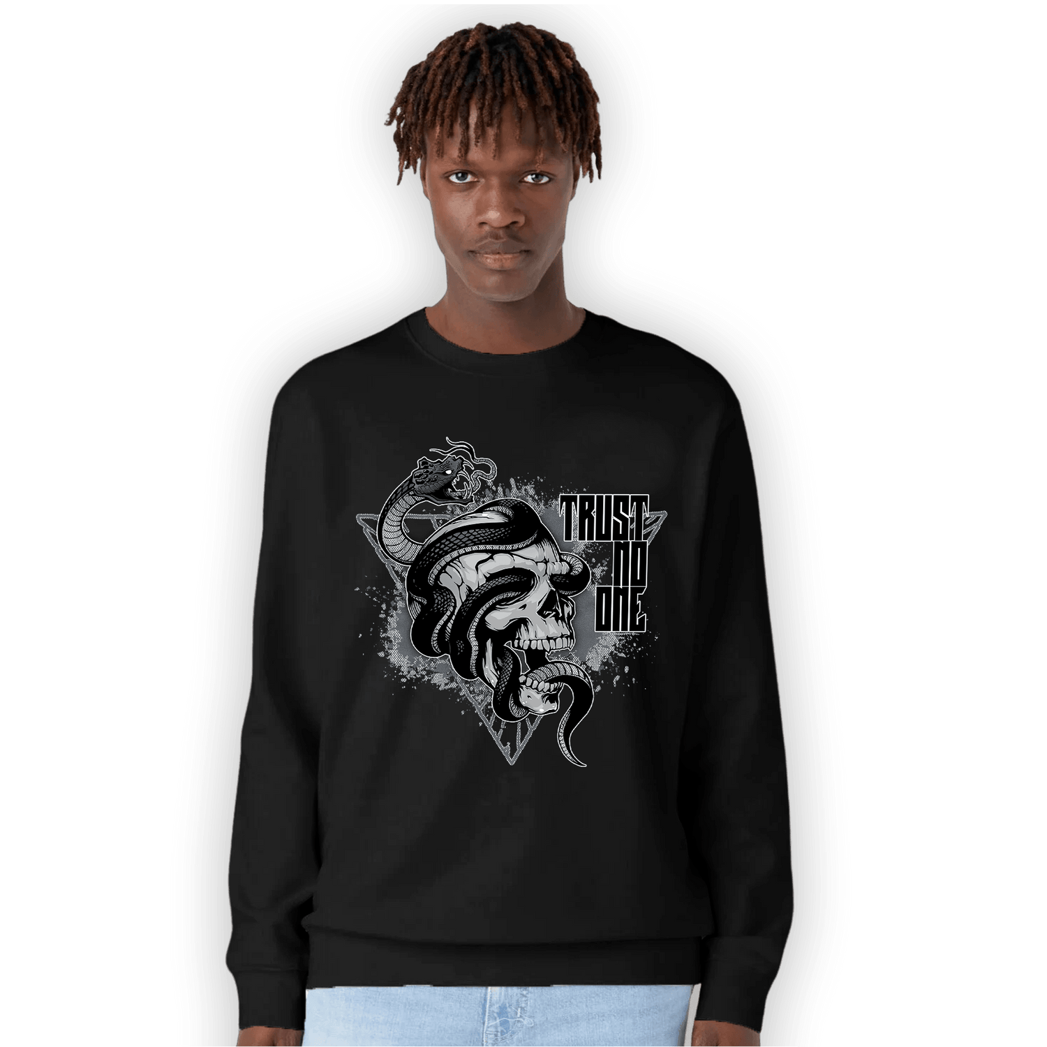 Air Max 90 Iron Grey Sweatshirt Match Dont Trust Any - NastyJamz