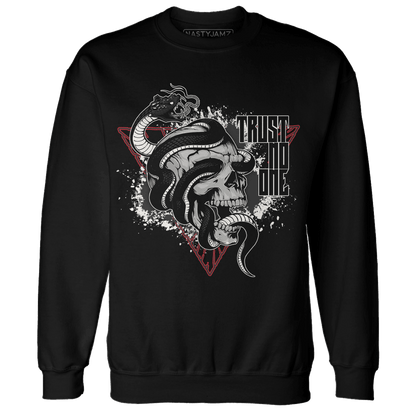 Jumman Jack University Red Sweatshirt Match Dont Trust Any - NastyJamz