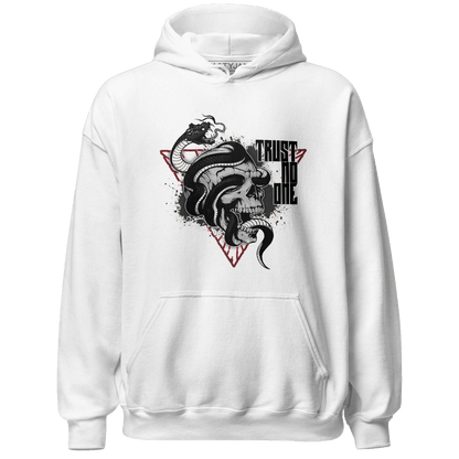 Jumman Jack University Red Hoodie Match Dont Trust Any - NastyJamz