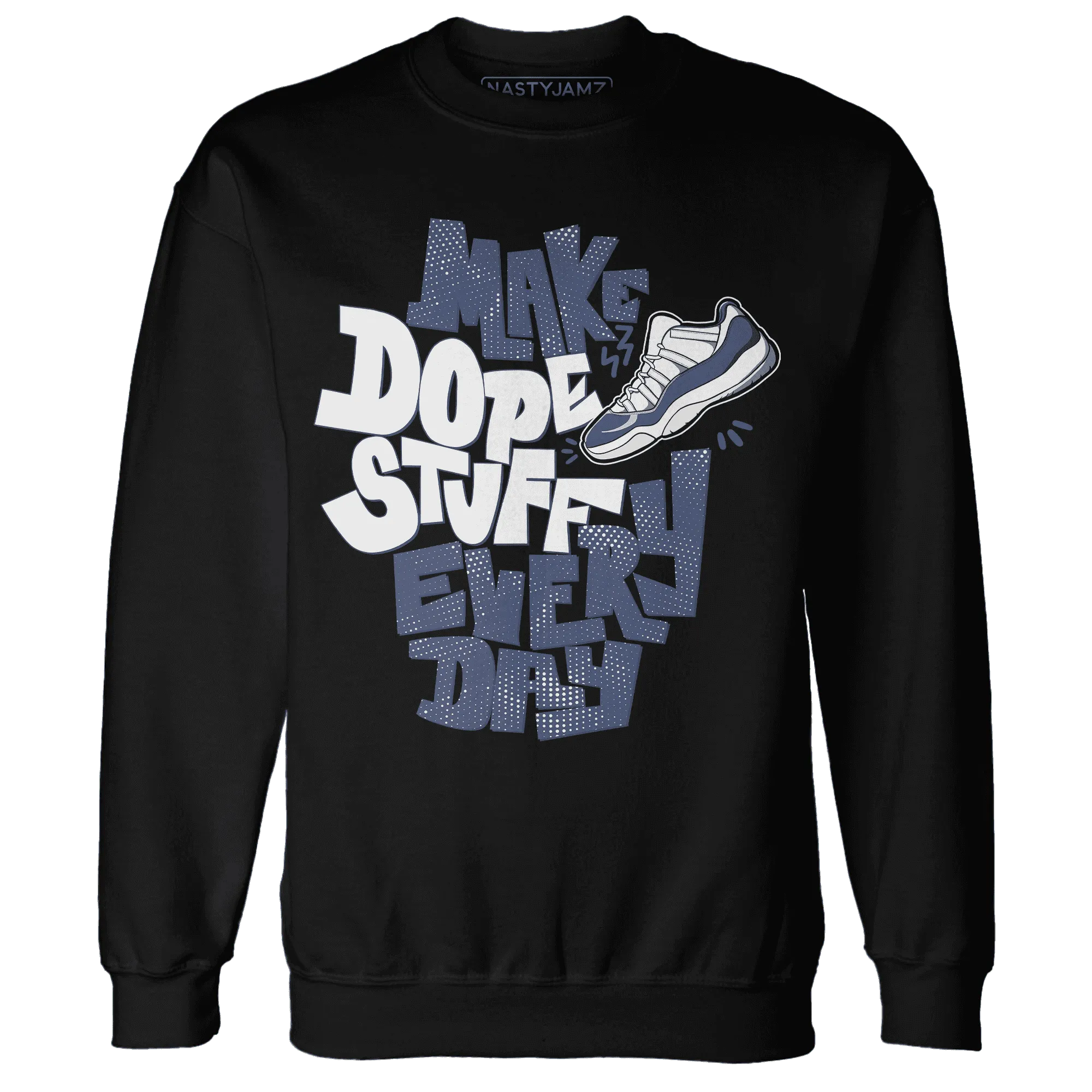 Low-Diffused-Blue-11s-Sweatshirt-Match-Dope-Sneaker