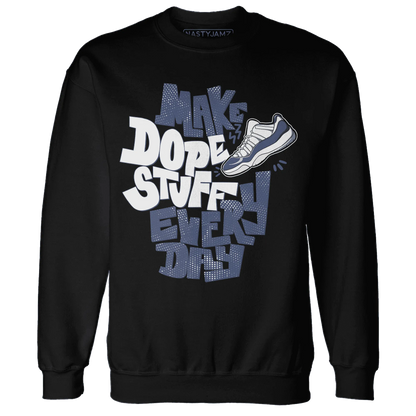 Low-Diffused-Blue-11s-Sweatshirt-Match-Dope-Sneaker