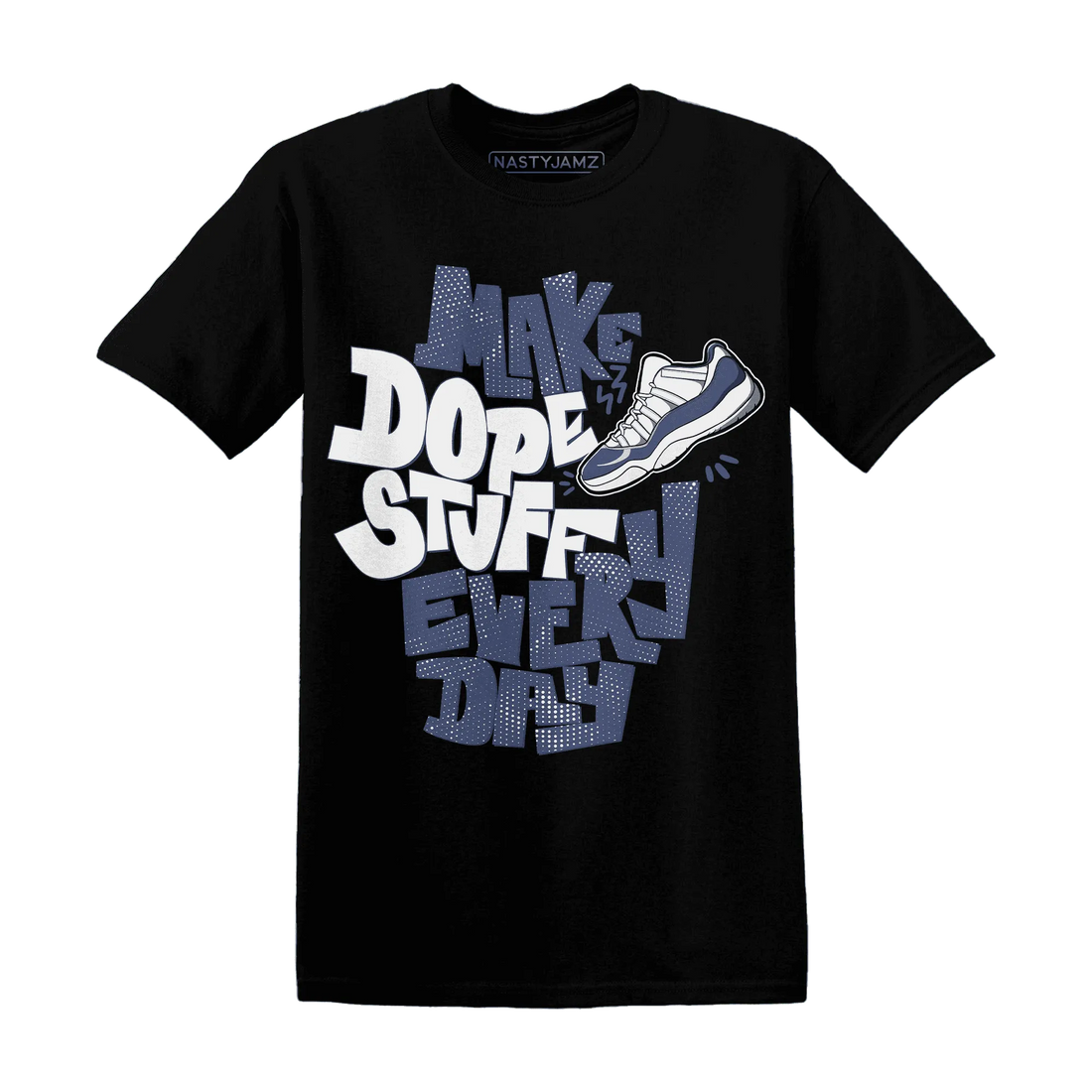 Low-Diffused-Blue-11s-T-Shirt-Match-Dope-Sneaker