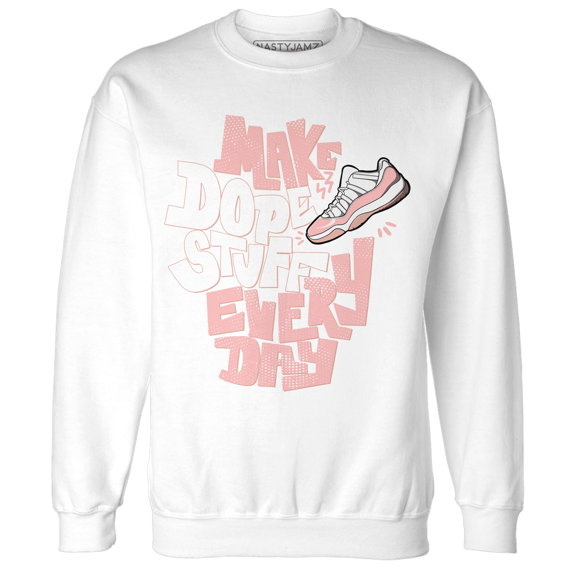 Low Legend Pink 11s Sweatshirt Match Dope Sneaker - NastyJamz