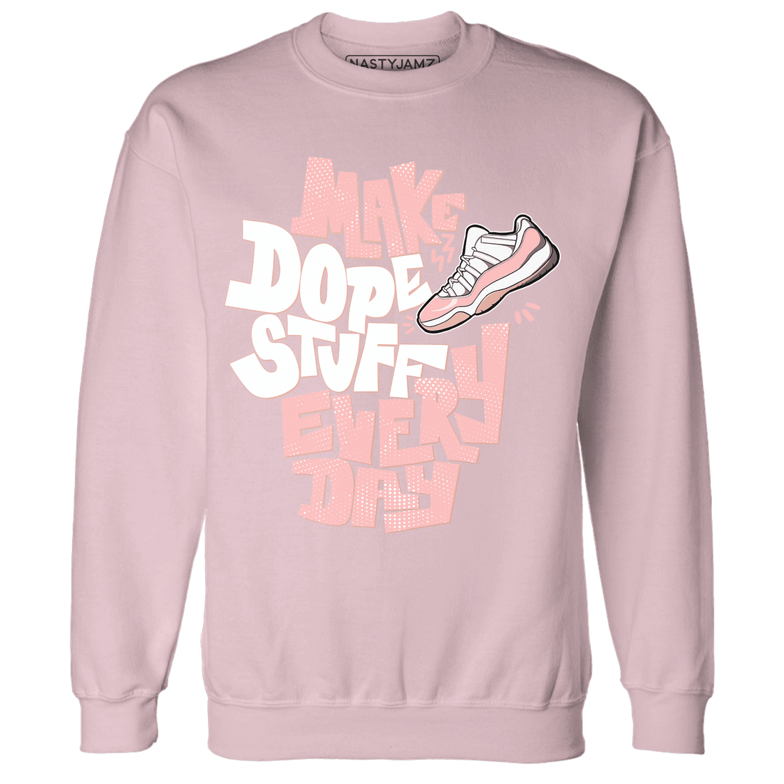 Low Legend Pink 11s Sweatshirt Match Dope Sneaker - NastyJamz