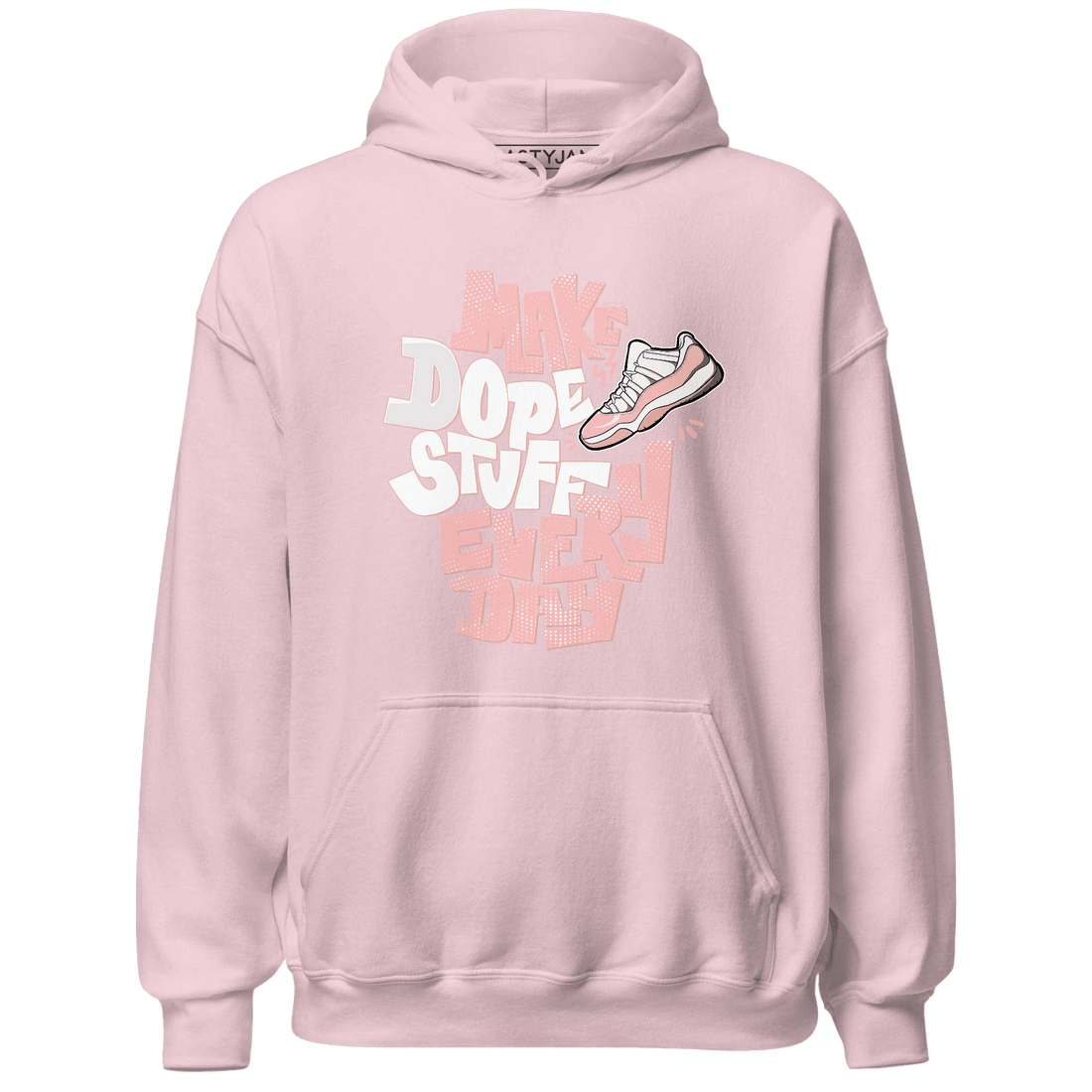 Low Legend Pink 11s Hoodie Match Dope Sneaker - NastyJamz