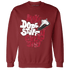 Retro Red Taxi 12s Sweatshirt Match Dope Sneaker - NastyJamz