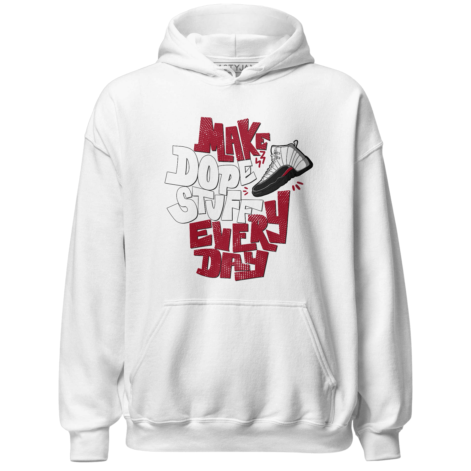 Retro Red Taxi 12s Hoodie Match Dope Sneaker - NastyJamz