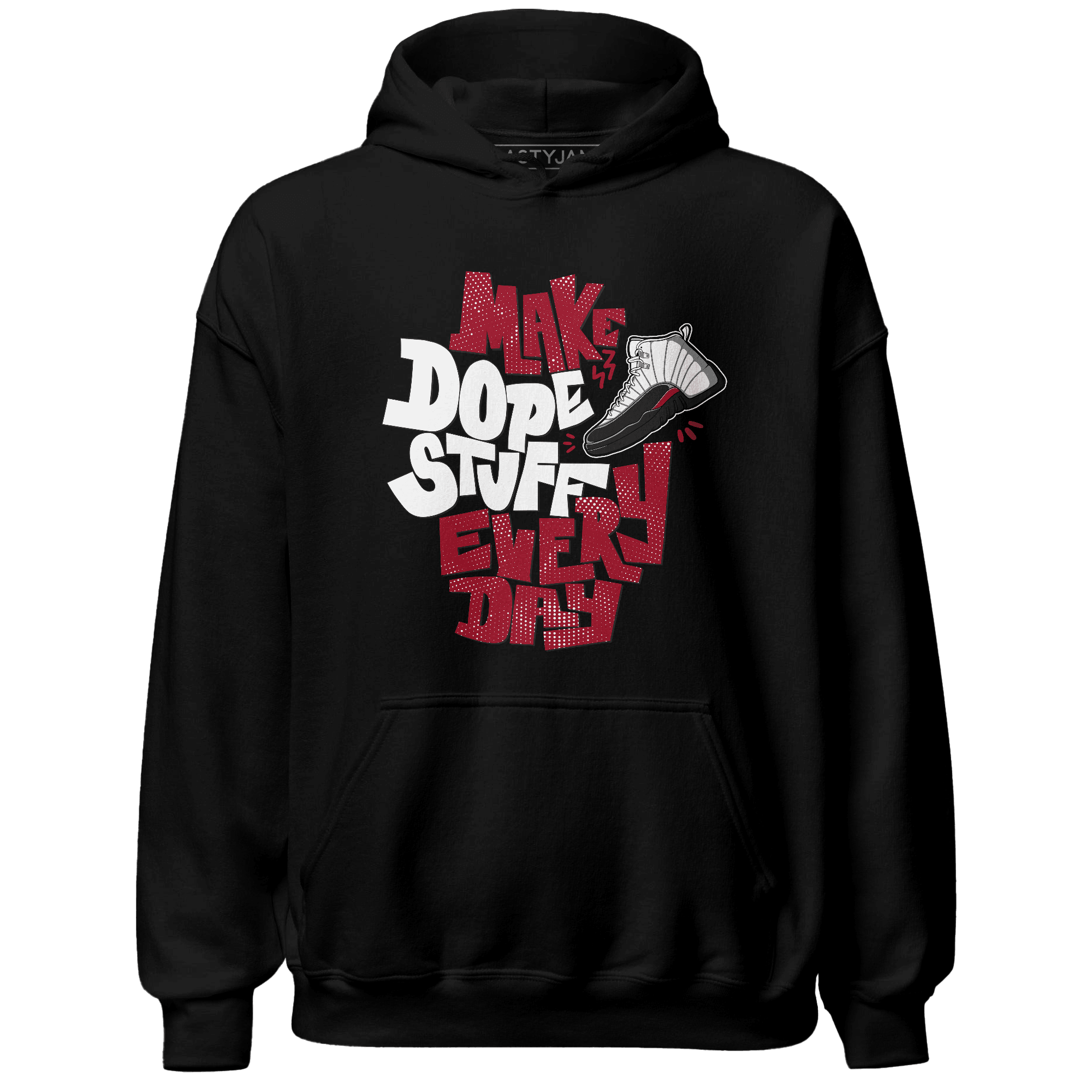 Retro Red Taxi 12s Hoodie Match Dope Sneaker - NastyJamz