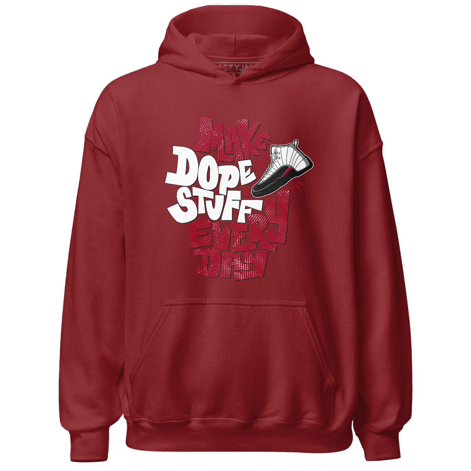 Retro Red Taxi 12s Hoodie Match Dope Sneaker - NastyJamz