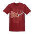 Dune Red 13s T Shirt Match Dope Sneaker - NastyJamz