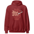 Dune Red 13s Hoodie Match Dope Sneaker - NastyJamz