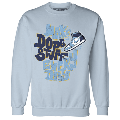 First In Flight 1s Sweatshirt Match Dope Sneaker - NastyJamz