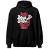 High 85 Metallic Burgundy 1s Hoodie Match Dope Sneaker - NastyJamz