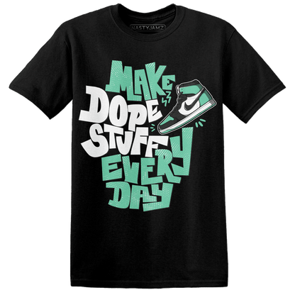 High OG Green Glow 1s T Shirt Match Dope Sneaker - NastyJamz