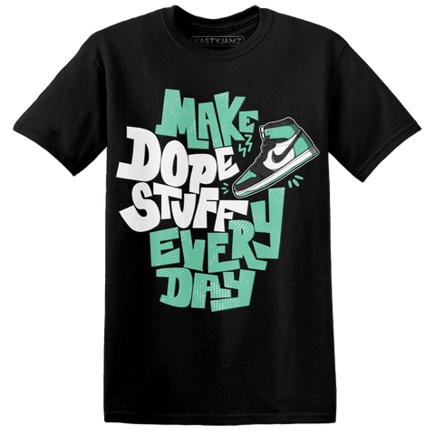 High-OG-Green-Glow-1s-T-Shirt-Match-Dope-Sneaker