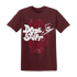 High White Team Red 1s T Shirt Match Dope Sneaker - NastyJamz