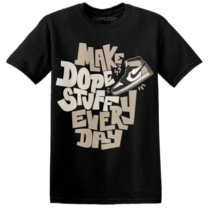 Latte 1s T Shirt Match Dope Sneaker - NastyJamz