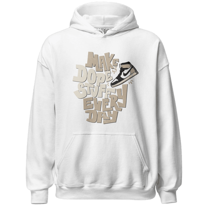 Latte 1s Hoodie Match Dope Sneaker - NastyJamz