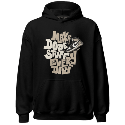 Latte 1s Hoodie Match Dope Sneaker - NastyJamz